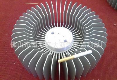 專業(yè)大截面太陽花鋁擠型與工礦燈散熱器 鋁擠型加工技術(shù)解析與應用